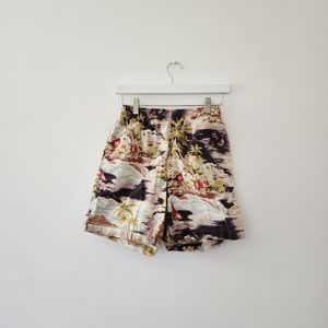 Lands' End | Beach Island Scene Shorts